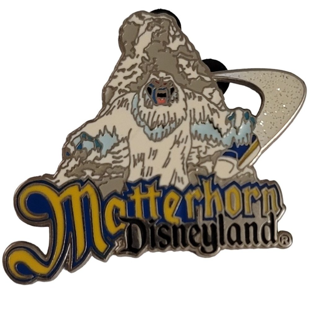 Disney 2002 Abominable Snowman Matterhorn Disneyland Attraction Pin E09